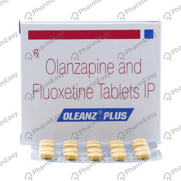 Oleanz Plus Strip Of 10 Tablets
