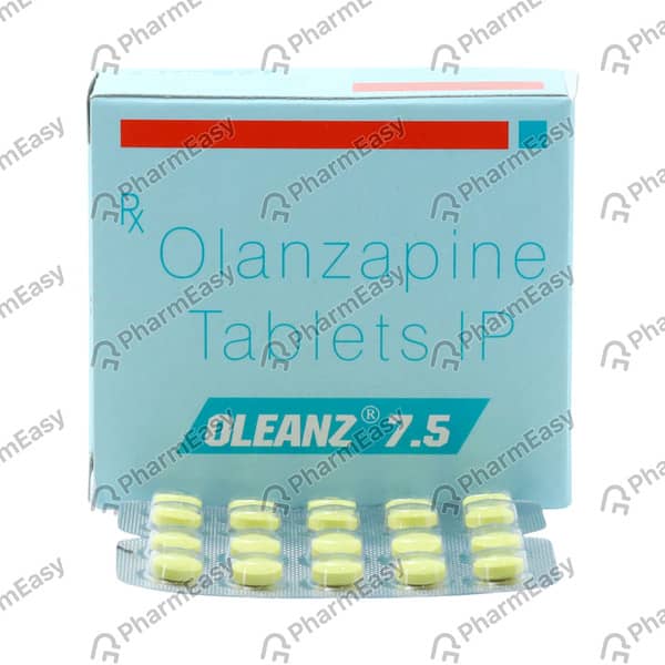 Oleanz 7.5mg Strip Of 10 Tablets