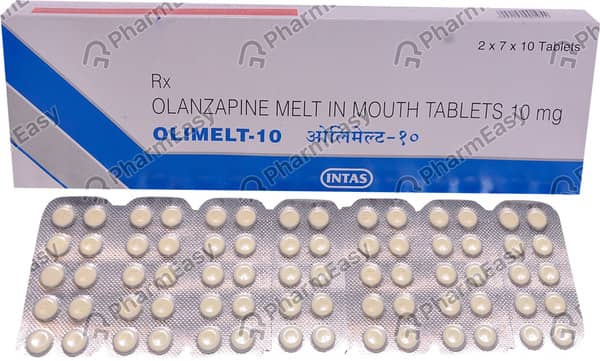 Olimelt 10mg Strip Of 10 Tablets