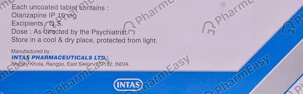 Olimelt 10mg Strip Of 10 Tablets