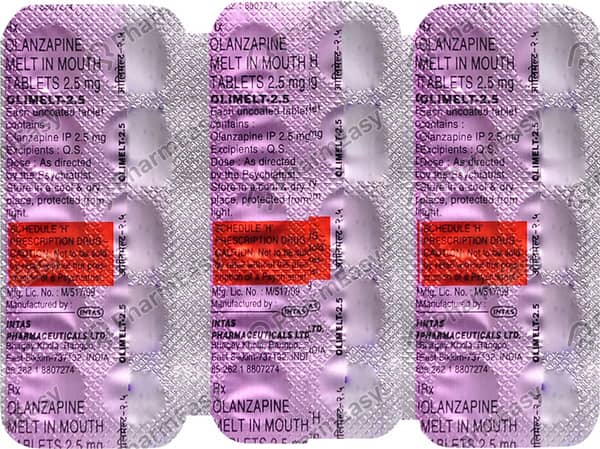 Olimelt 2.5mg Strip Of 10 Tablets