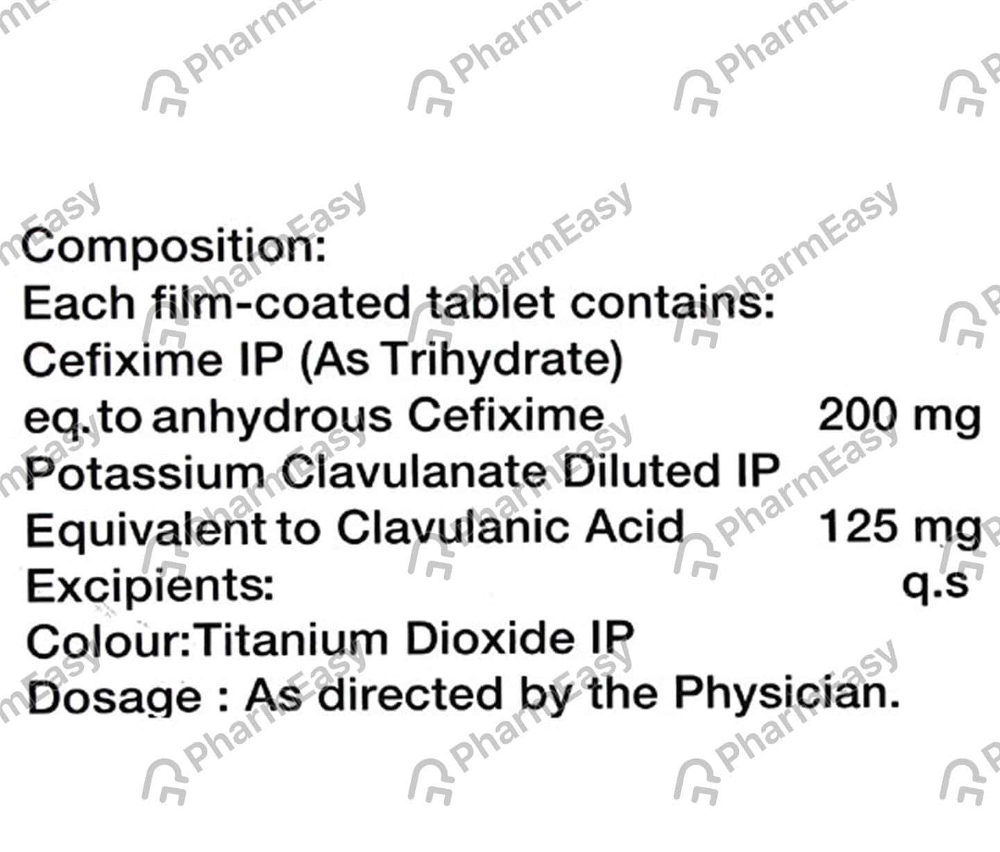 Omnicef O Cv 200mg Strip Of 10 Tablets