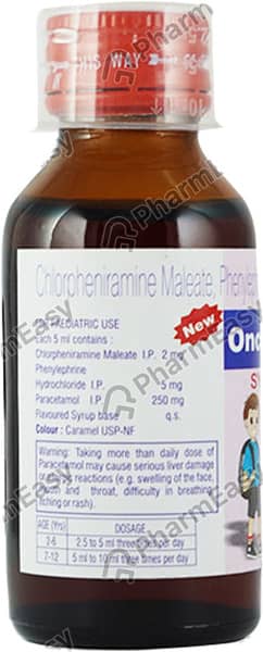 New Oncet Cf Bottle Of 60ml Syrup