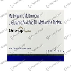 ONE UP GOLD D STRIP OF 10 TABLETS