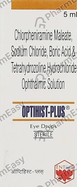 Optihist Plus Bottle Of 5ml Eye Drops