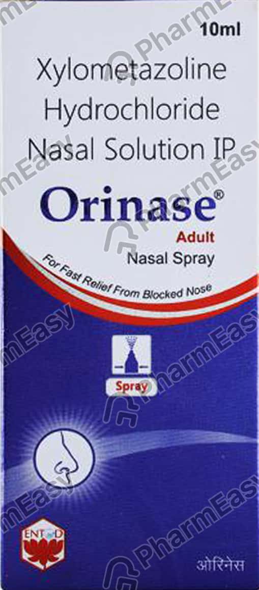 Orinase Adult Bottle Of 10ml Nasal Spray