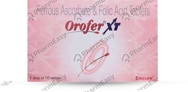 Orofer Xt Strip Of 10 Tablets