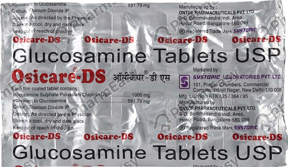 Osicare Ds 1000mg Strip Of 10 Tablets