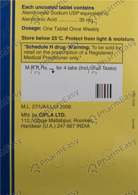 Osteofos 35mg Strip Of 4 Tablets