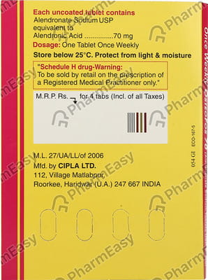 Osteofos 70mg Strip Of 4 Tablets