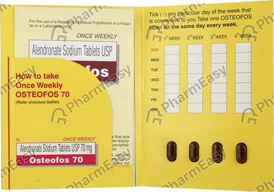 Osteofos 70mg Strip Of 4 Tablets