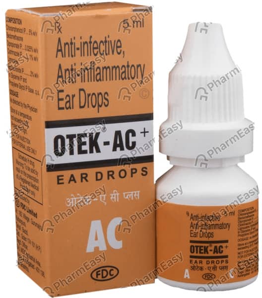 Otek Ac Plus Ear Drops 5ml