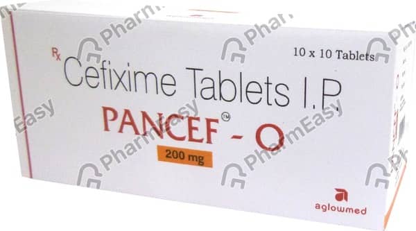 Pancef O 200mg Strip Of 10 Tablets