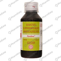 PANTHOR BOTTLE OF 100ML SYRUP