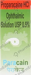 PARACAIN 0.5% BOTTLE OF 5ML EYE DROPS