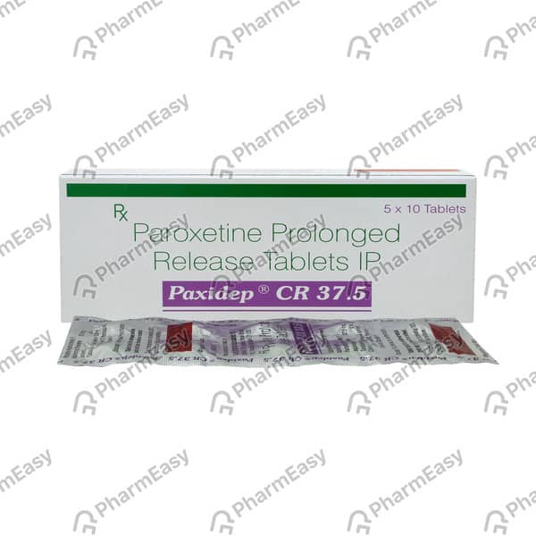 Paxidep Cr 37.5mg Strip Of 10 Tablets