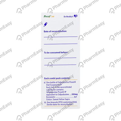 Pecef 100mg Suspension 30ml