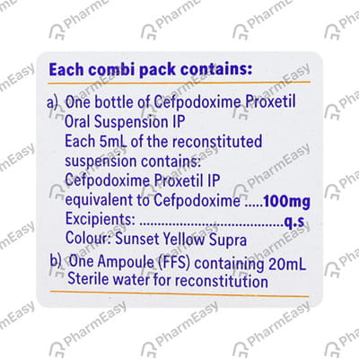 Pecef 100mg Suspension 30ml