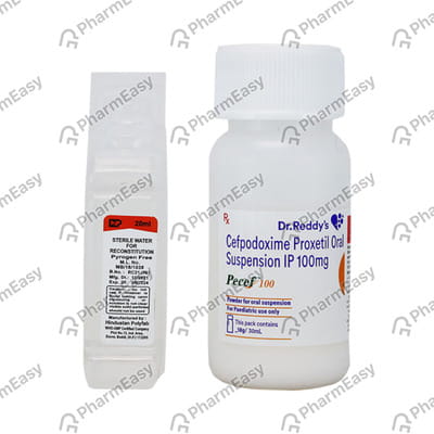 Pecef 100mg Suspension 30ml