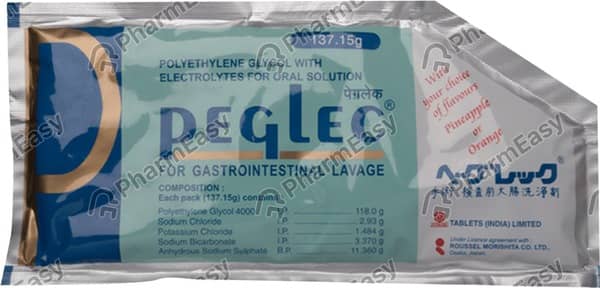 Peglec Packet Of 137.15gm Powder