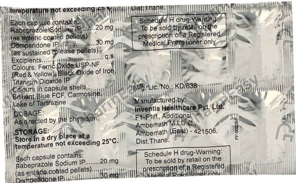 Pepcia D Strip Of 10 Capsules