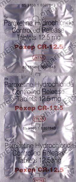 Pexep Cr 12.5mg Strip Of 10 Tablets