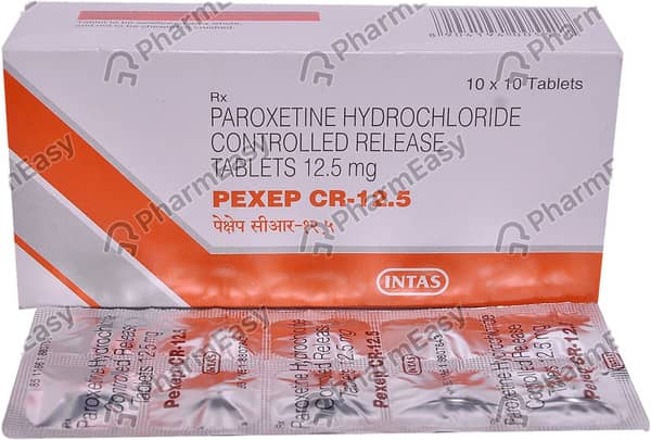 Pexep Cr 12.5mg Strip Of 10 Tablets