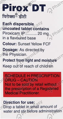 Pirox Dt Strip Of 10 Tablets