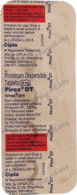 Pirox Dt Strip Of 10 Tablets