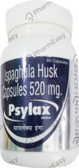 PSYLAX INGA 520MG BOTTLE OF 60 CAPSULES
