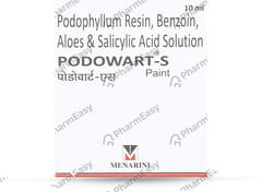 PODOWART S PAINT BOTTLE OF 10ML SOLUTION