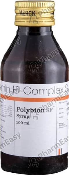 Polybion Sugar Free Bottle Of 100Ml Syrup