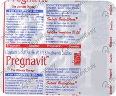 PREGNAVIT STRIP OF 10 CAPSULES