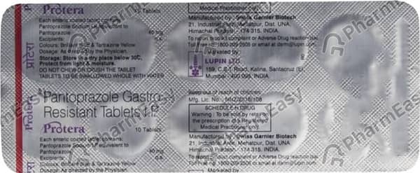 Protera Strip Of 10 Tablets