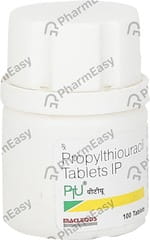 PTU 50MG BOTTLE OF 100 TABLETS