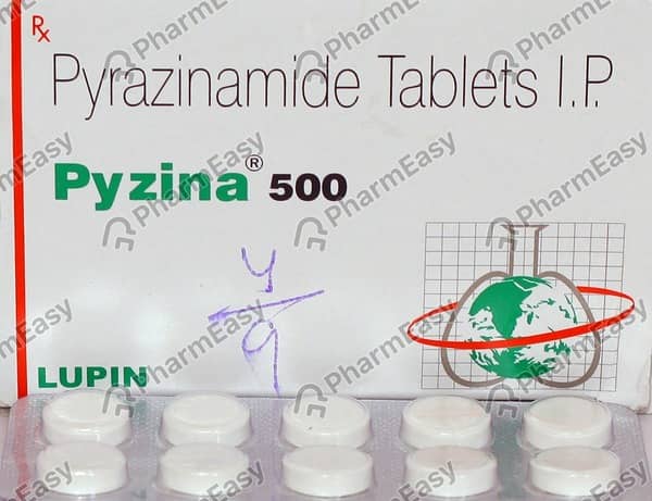 Pyzina 500Mg Strip Of 10 Tablets