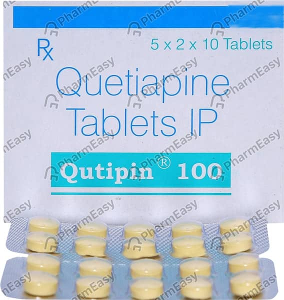 Qutipin 100mg Strip Of 10 Tablets
