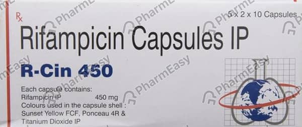 R Cin 450mg Strip Of 10 Capsules
