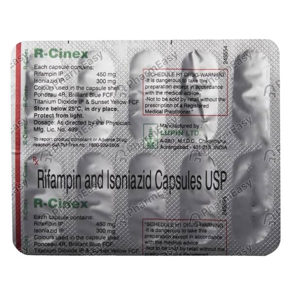 R Cinex 450mg Strip Of 10 Capsules