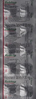 Rabitop 20mg Strip Of 10 Tablets
