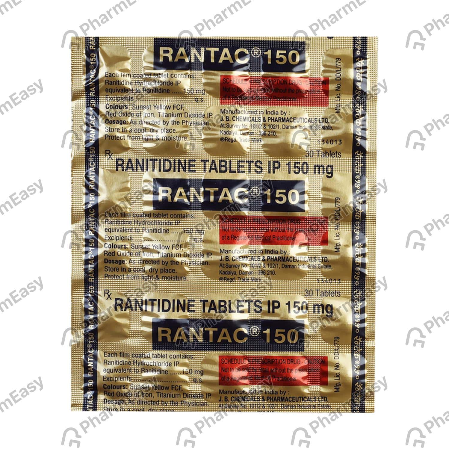 Rantac 150 MG Tablet (20) Uses, Side Effects, Price & Dosage PharmEasy
