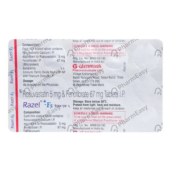 Razel F 5mg Strip Of 10 Tablets