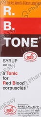 R B TONE BOTTLE OF 200ML SYRUP