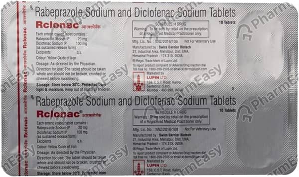 Rclonac Strip Of 10 Tablets