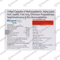 RENERVE PLUS STRIP OF 15 SOFTGEL CAPSULES