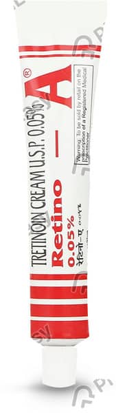 रेटिनो ए 0.05% क्रीम