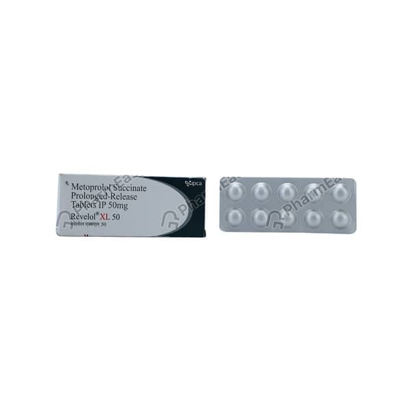Revelol Xl 50mg Strip Of 10 Tablets