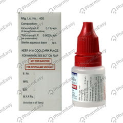 RIDINOX BOTTLE OF 10ML EYE DROPS