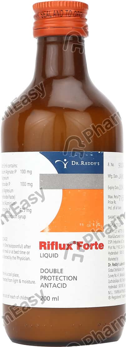 Riflux Forte Bottle Of 200ml Oral Liquid