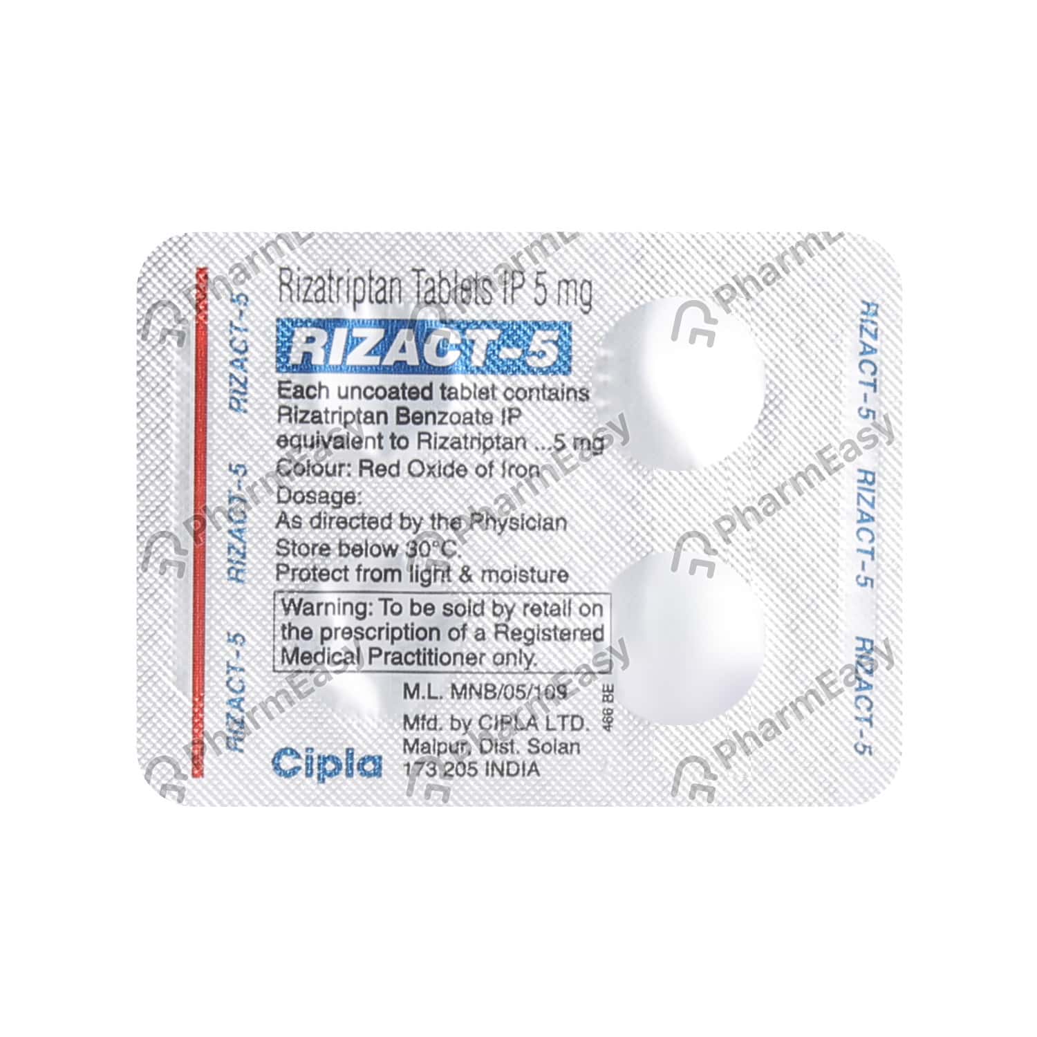 Buy Rizact 5 MG Tablet 4 Online At Flat 18 OFF PharmEasy buy-rizact-5-mg-tablet-4-online-at-flat-18-off-pharmeasy